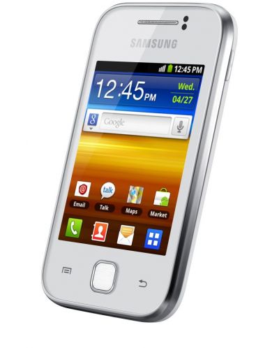 Samsung GALAXY Y - бял - 3