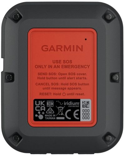 Сателитен комуникатор Garmin - inReach Messenger, 1.08'', GPS, черен - 5