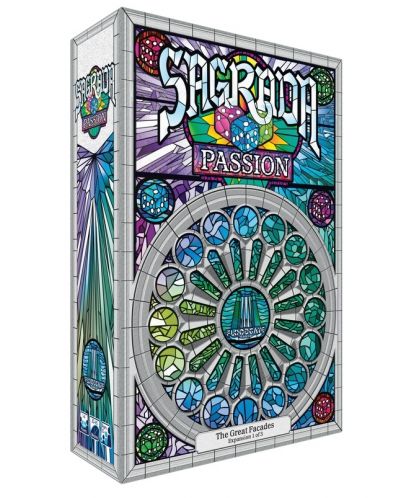 Разширение за настолна игра Sagrada: The Great Facades - Passion