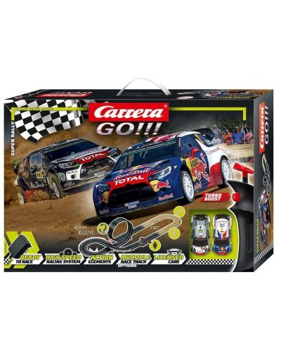 Състезателна писта Carrera - Super Rally, 4.9 m - 5