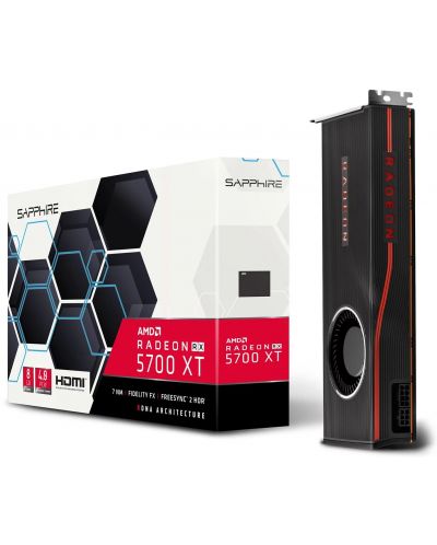 Видеокарта Sapphire - Radeon RX 5700 XT, 8GB, GDDR6 - 1