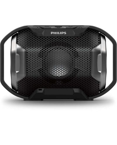 Мини колонка Philips ShoqBox SB300B - черна - 1