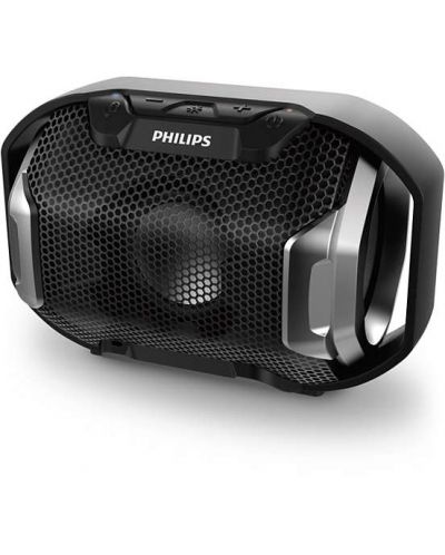 Мини колонка Philips ShoqBox SB300B - черна - 5