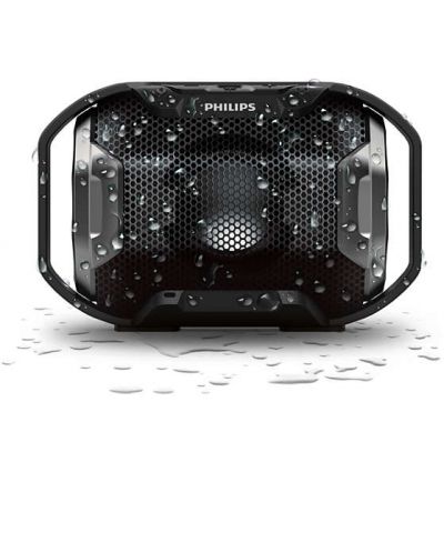 Мини колонка Philips ShoqBox SB300B - черна - 2