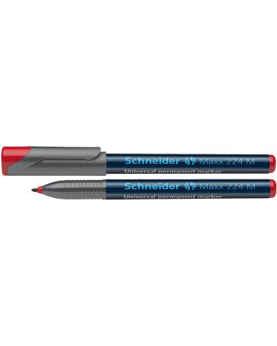 Комплект от 4 цвята маркери Schneider перманент OHP Maxx 224 M, 1.0 mm - 3