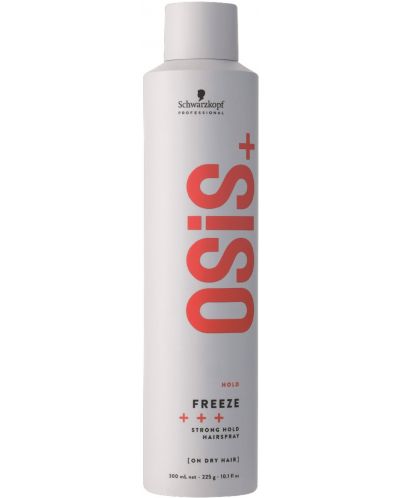 Schwarzkopf Professional Osis+ Лак за силна фиксация Freeze, 300 ml - 1