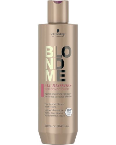 Schwarzkopf Professional BlondMe Обогатяващ балсам, 250 ml - 1