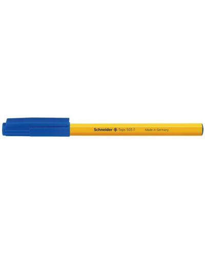Химикалка Schneider Tops 505 F, синя - 1