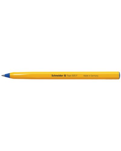 Химикалка Schneider Tops 505 F, синя - 2