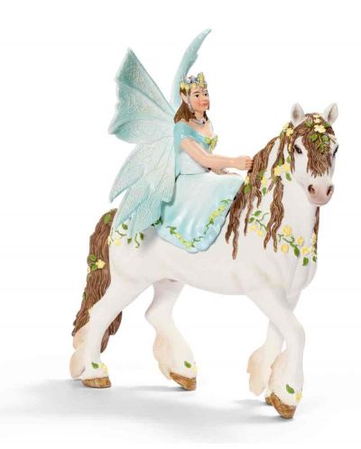 Фигурка Schleich от серията Баяла Илорис: Ейела на кон - 1