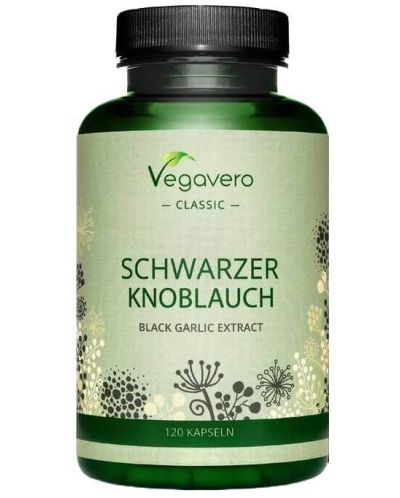 Schwarzer Knoblauch, 120 капсули, Vegavero - 1