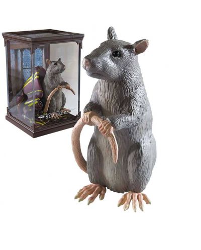 Статуетка The Noble Collection Movies: Harry Potter - Scabbers (Magical Creatures), 13 cm - 1