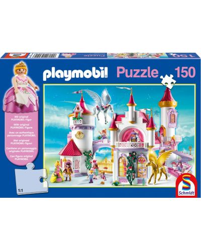 Пъзел Schmidt от 150 части - Принцеси, с фигурка Playmobil
