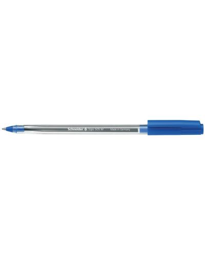 Химикалка Schneider Tops 505 M, синя, 4 бр. блистер - 3