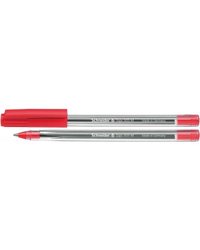 Химикалка Schneider Tops 505 M, червена - 1