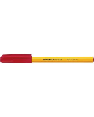 Химикалка Schneider Tops 505 F, червена - 2