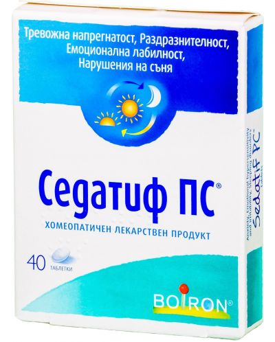 Седатиф ПС, 40 таблетки, Boiron - 1