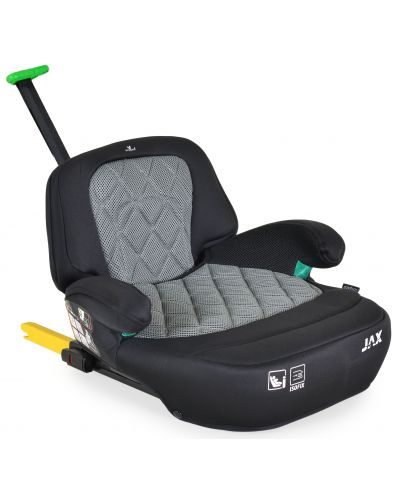 Седалка за кола Cangaroo - Jax, i-Size, с IsoFix, 125-150 cm, сива - 2