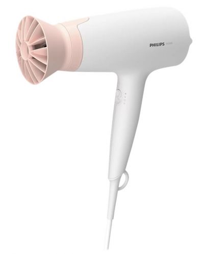 Сешоар Philips - BHD300/00, 1600W, 3 степени, бял/розов - 1
