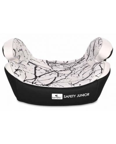 Седалка за кола Lorelli - Safety Junior Fix Anchorages, 15-36 kg, Grey Marble - 3