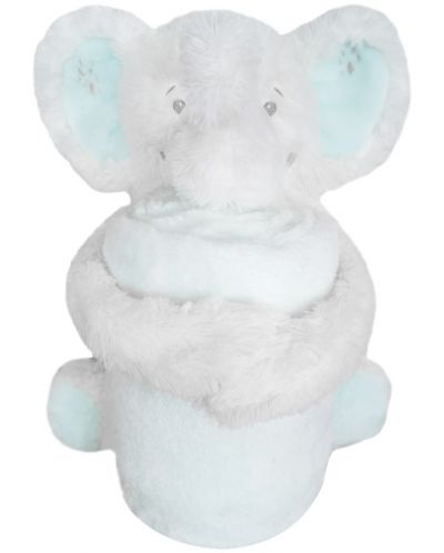 Сет играчка с одеяло KikkaBoo - Elephant Time - 1