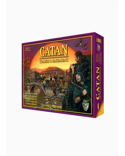 Разширение за настолна игра Settlers of Catan Board Game - Traders &amp; Barbarians Expansion