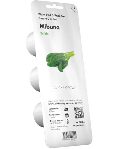 Семена Click and Grow - Японска мибуна, 3 пълнителя - 1