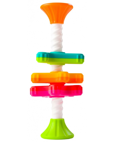 Сензорна играчка Tomy Fat Brain Toys - Мини въртележка - 1