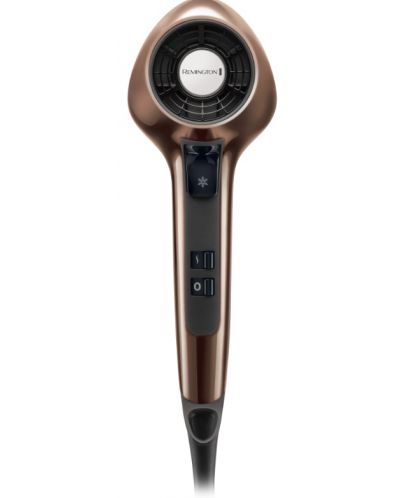 Сешоар Remington - Air3D Dryer D7777, 1800W, 3 степени, бронзов - 2