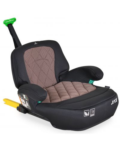 Седалка за кола Cangaroo - Jax, i-Size, с IsoFix ,125-150 cm, розова - 2