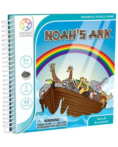 Магнитна игра Smart Games - Noah's Ark, издание за път - 3