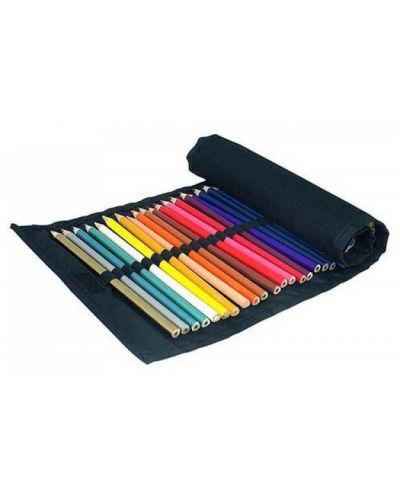 Цветни моливи Sense в текстилен несесер – 36 броя - 3