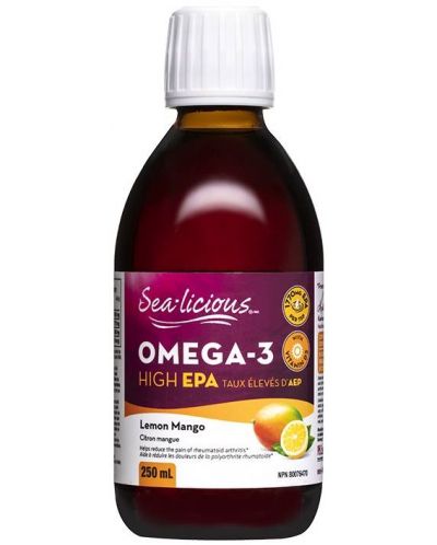 Sea-Licious Omega-3 High EPA, 250 ml, Natural Factors - 1