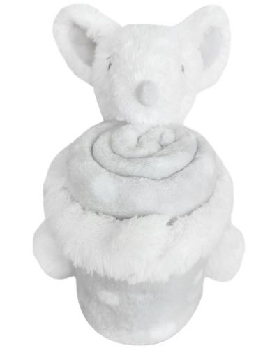 Сет играчка с одеяло KikkaBoo - Joyful Mice - 1