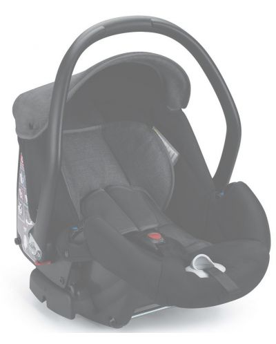 Сет за детска количка Cam - Joy Техно, без шаси, Сив - 6