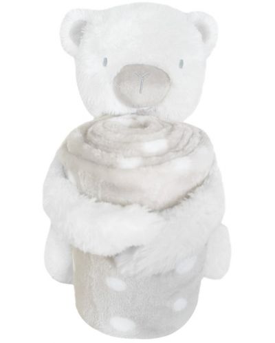 Сет играчка с одеяло KikkaBoo - My Teddy - 1