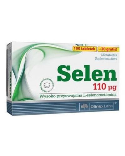 Selenium, 110 mcg, 120 таблетки, Olimp - 1