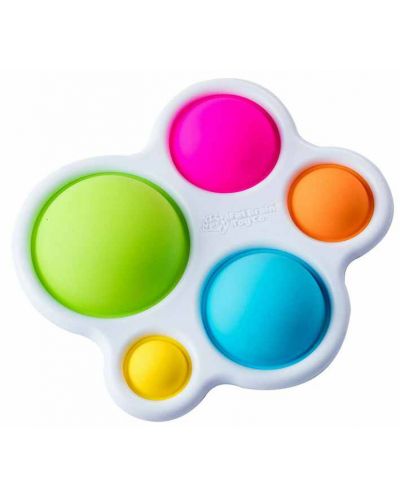 Сензорна играчка Tomy Fat Brain Toys - Dimple, балончета - 2