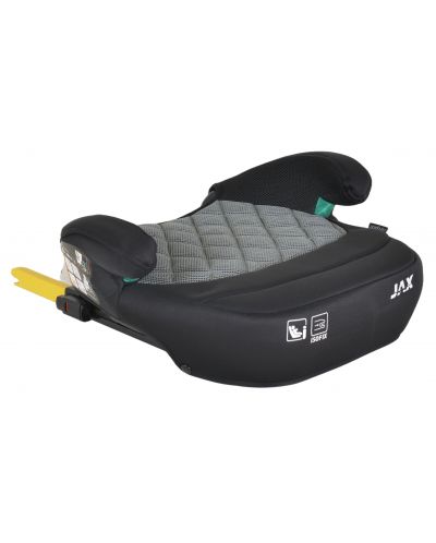 Седалка за кола Cangaroo - Jax, i-Size, с IsoFix, 125-150 cm, сива - 1