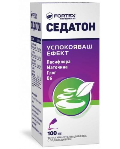 Седатон Сироп, 100 ml, Fortex - 1