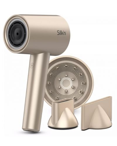 Сешоар Silk'n - Silky Air Pro, 1600W, 6 степени, златист - 1