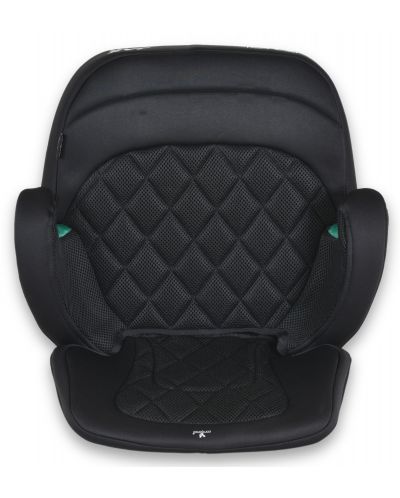 Седалка за кола Cangaroo - Jax, i-Size, с IsoFix, 125-150 cm, черна - 6