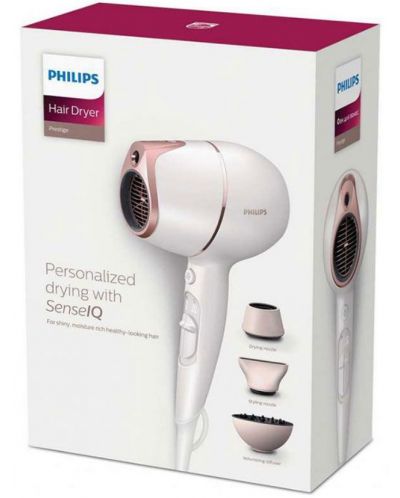 Сешоар Philips - BHD628/00, 1800W, бял - 3