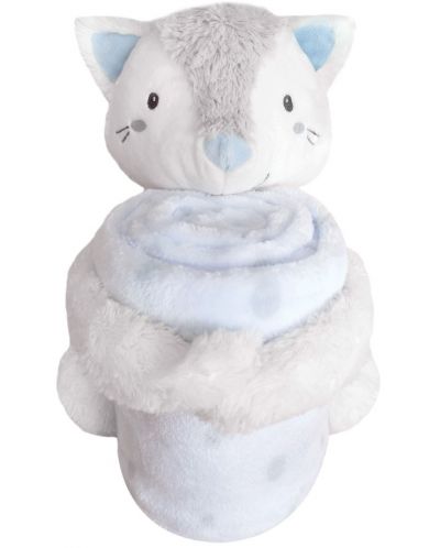 Сет играчка с одеяло KikkaBoo - Little Fox - 1