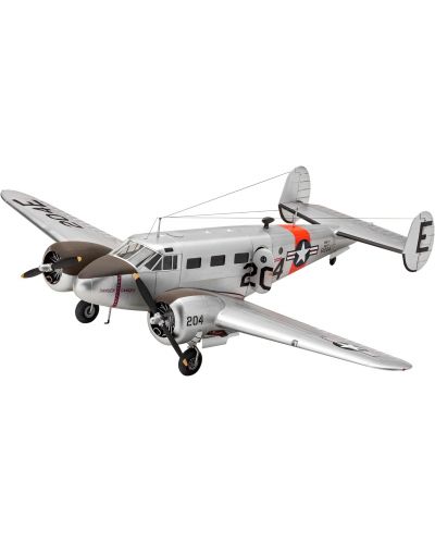 Сглобяем модел Revell Съвременни: Самолети - Beechcraft Model 18 - 1