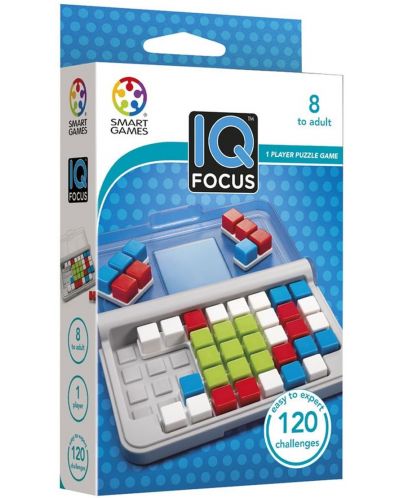 Детска логическа игра Smart Games Pocket IQ - IQ Focus - 1