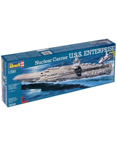 Сглобяем модел Revell Военни: Кораби - Американски ядрен превозвач - 2