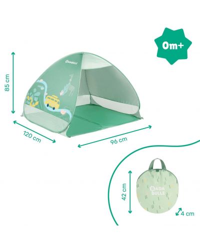 Сгъваема палатка за деца с UV-защита Babymoov - Safari - 4
