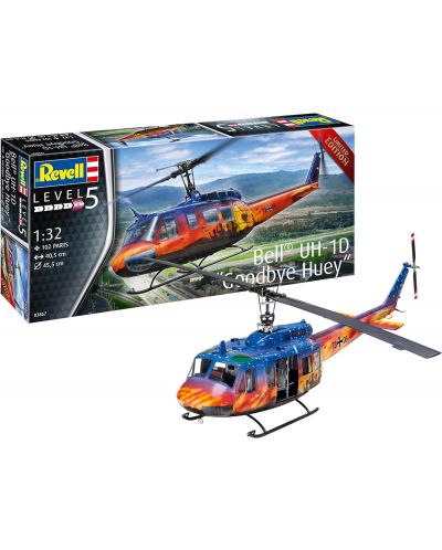 Сглобяем модел Revell Съвременни: Хеликоптери - Bell UH-1D Goodbye Huey - 4