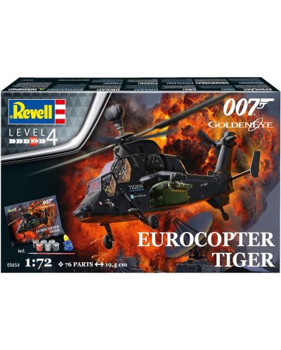 Сглобяем модел Revell Военни: Хеликоптери - Eurocopter Tiger (James Bond 007) GoldenEye - 2